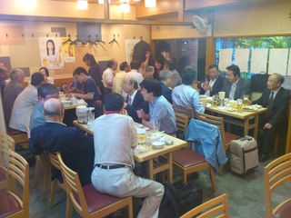 総会後の懇親会