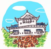 岡山城